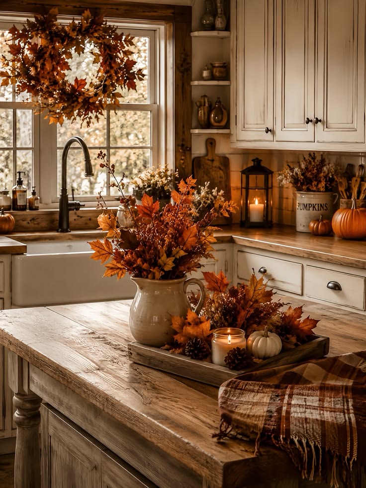 Fall Kitchen Decor