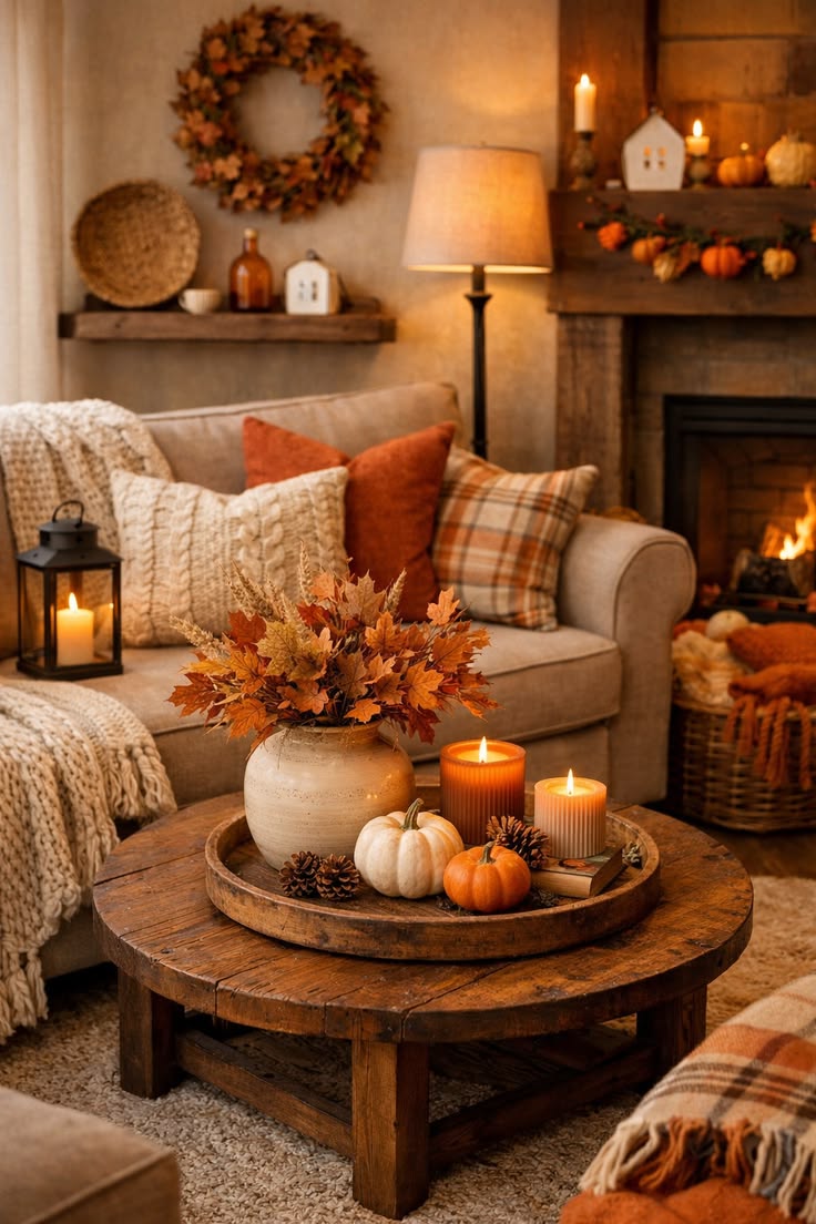 Fall Living Room Decor