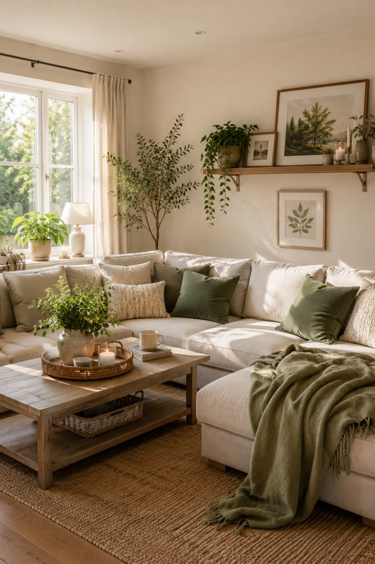 Bright Cozy Living Room
