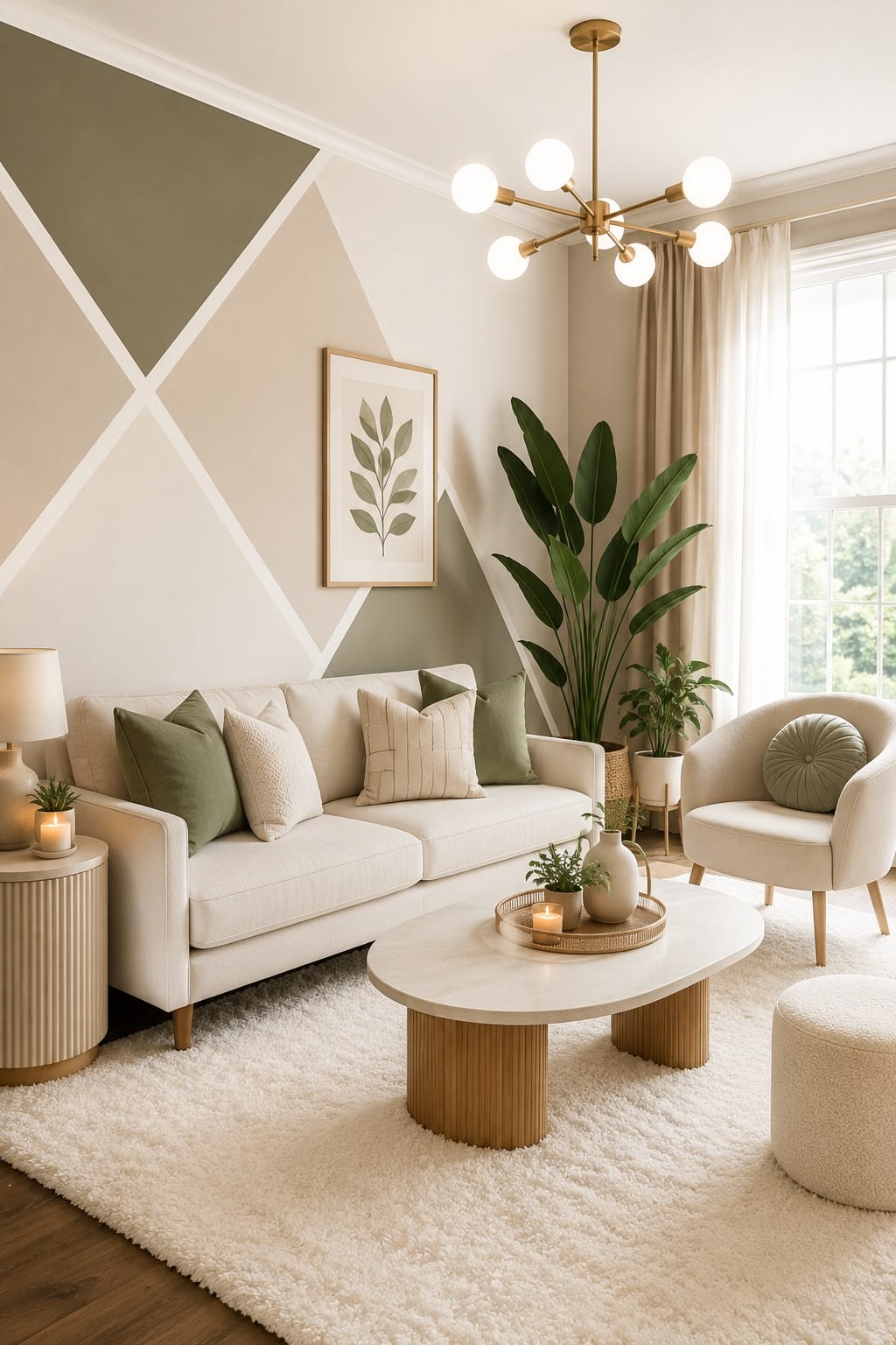 Soft White &amp;amp;amp; Sage Green Decor
