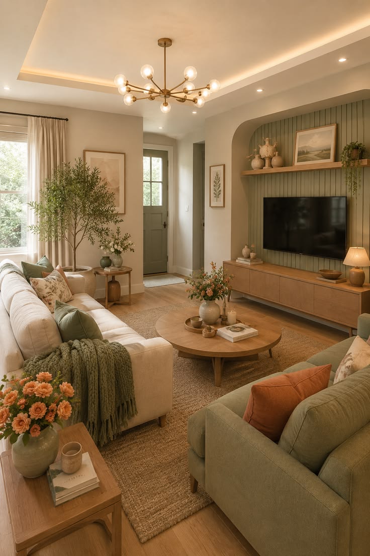 Warm Neutral Living Room Ideas