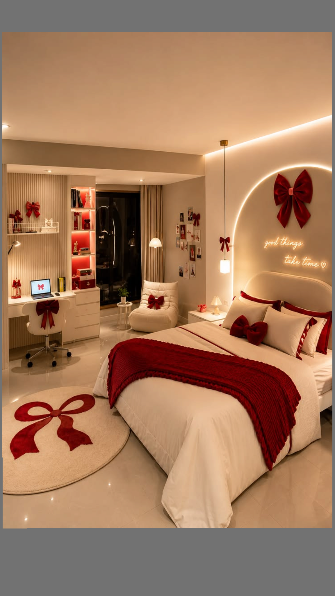 Bow Themed Room