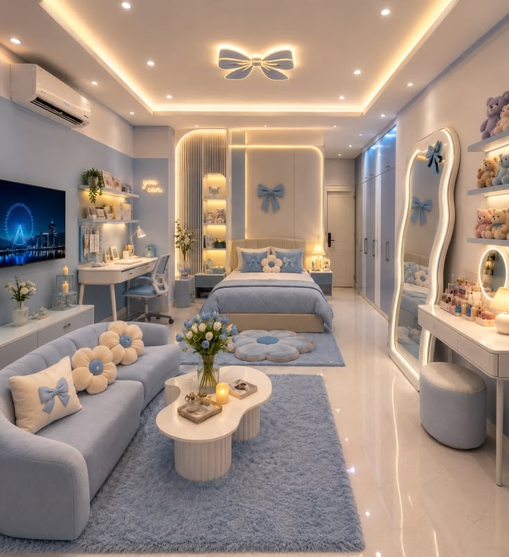 Light Blue Bedroom Inspiration