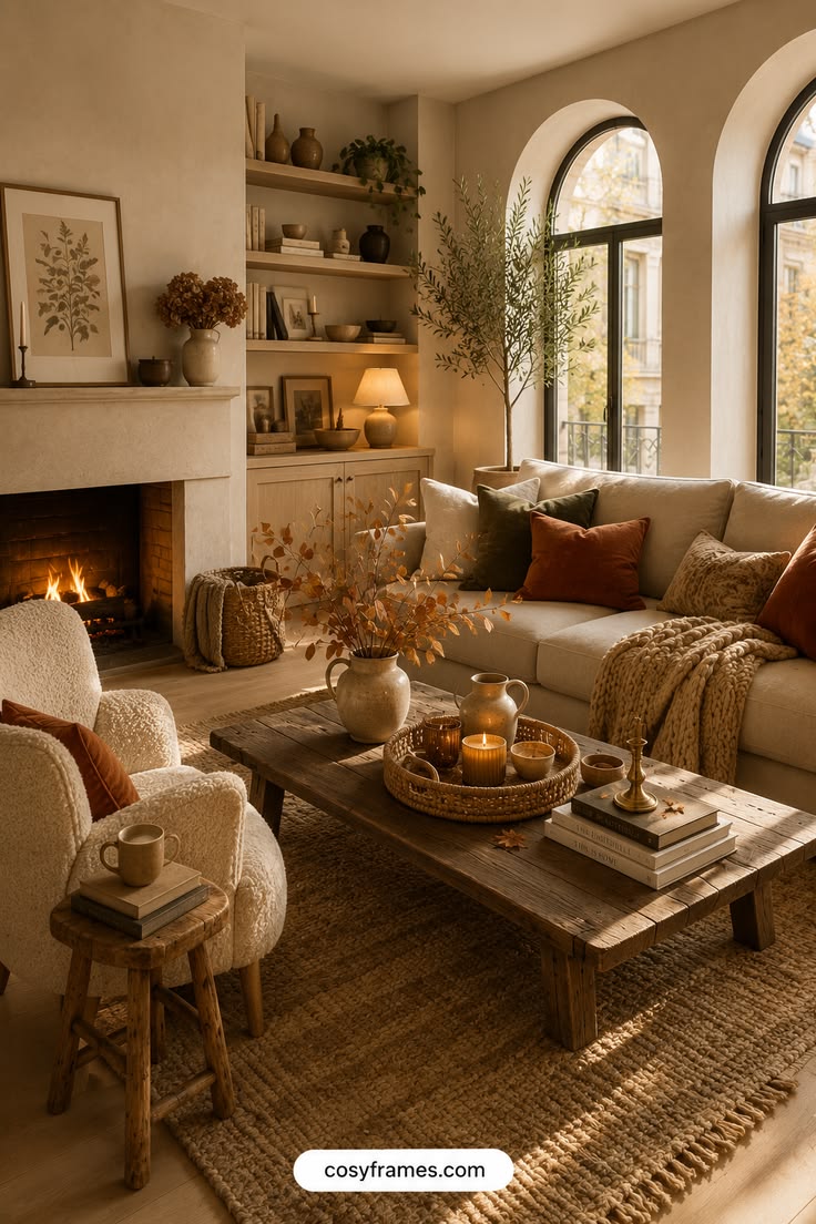 35+ Cozy Fall Living Room Ideas for a Warm Home