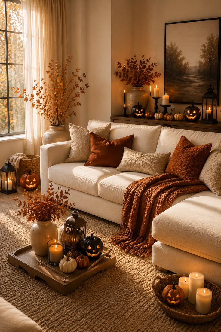 Jack O Lantern Evening Decor
