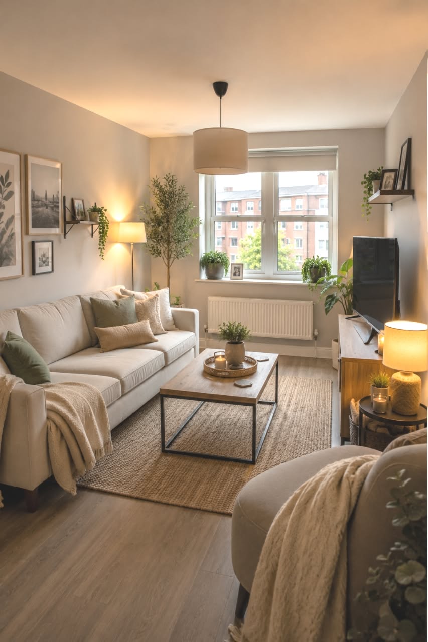 Narrow Apartment Living Room Layout