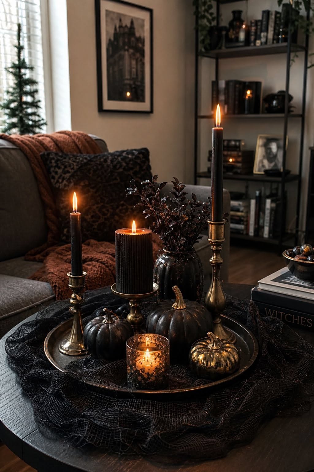 35+ Halloween Living Room Decor Ideas for a Cozy Look
