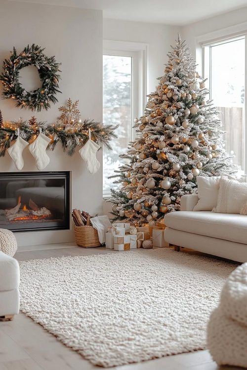 Elegant evergreen tree styled with cascading plush velvet ribbons showcasing velvet christmas decorating trends.
