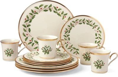 Sophisticated white christmas china pattern with intricate embossed snowflake designs on the rim.