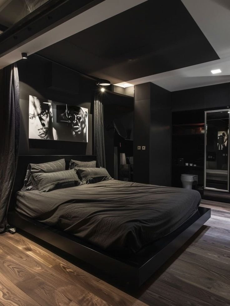 40 Dark Moody Bedroom Ideas For Men