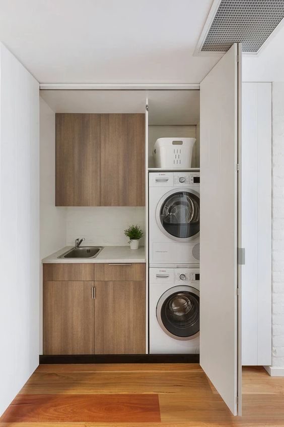 40 Apartment Laundry Room Ideas for Small Spaces