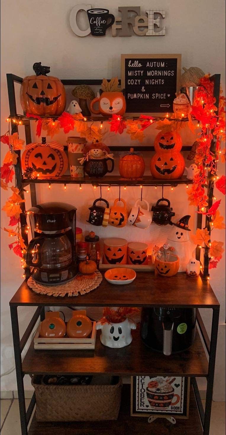 30+ Halloween Coffee Bar Ideas for a Spooky Setup