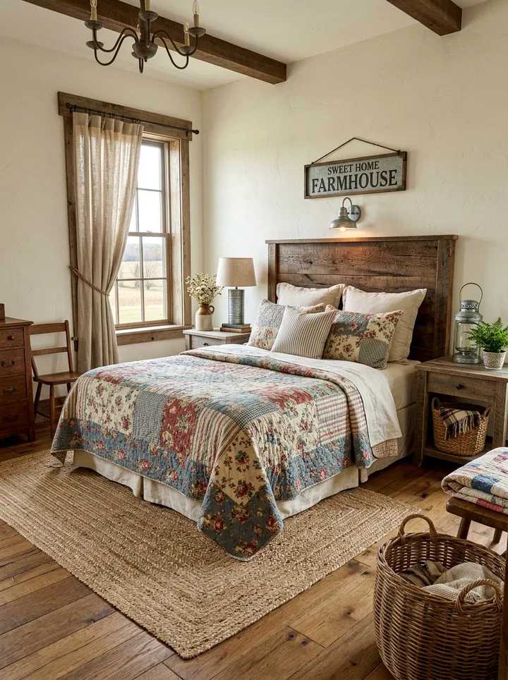 Luxurious bedroom with plum velvet duvet cover, dusty rose silk sheets, and warm brass lighting.