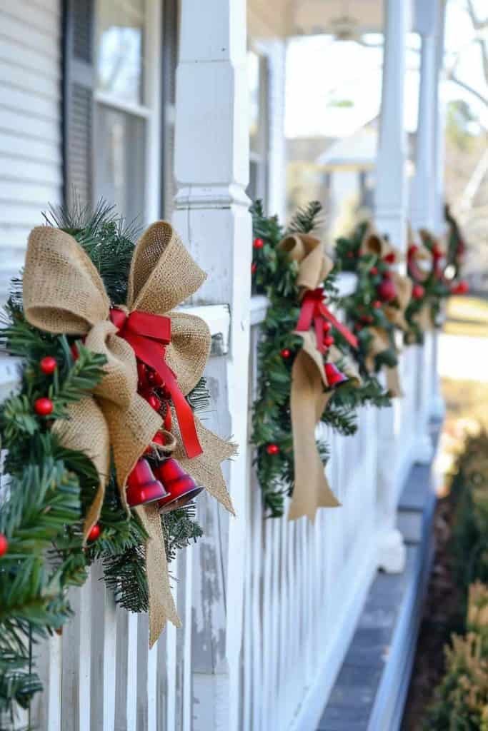 40 Christmas Front Porch Decor Ideas for a Festive Entry
