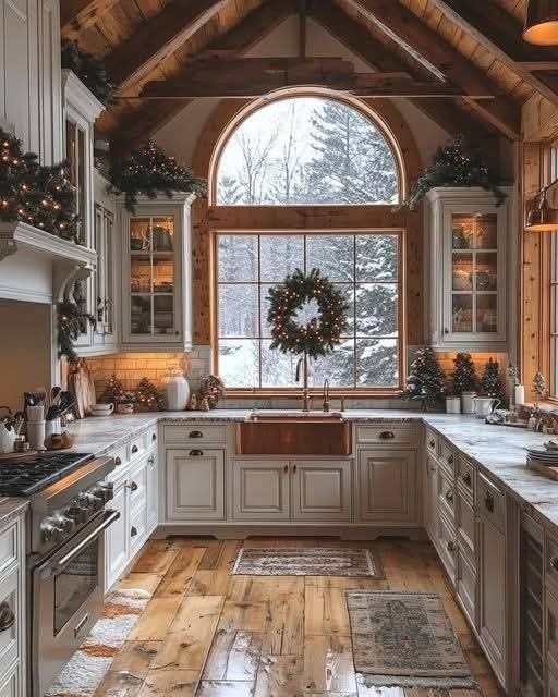 Kitchen with dark navy cabinets, silver mist glass backsplash, cool LED lighting, sleek festive backdrop