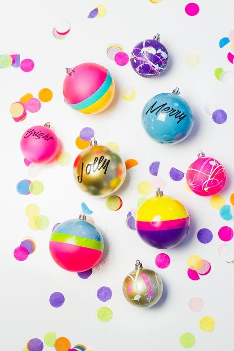 40 Color Block Christmas Crafts