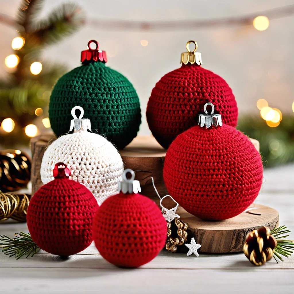 40 Crochet Christmas Ornaments for Handmade Decor