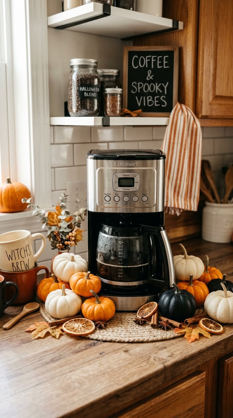 Harvest Pumpkin Ring Drip Coffee Nook