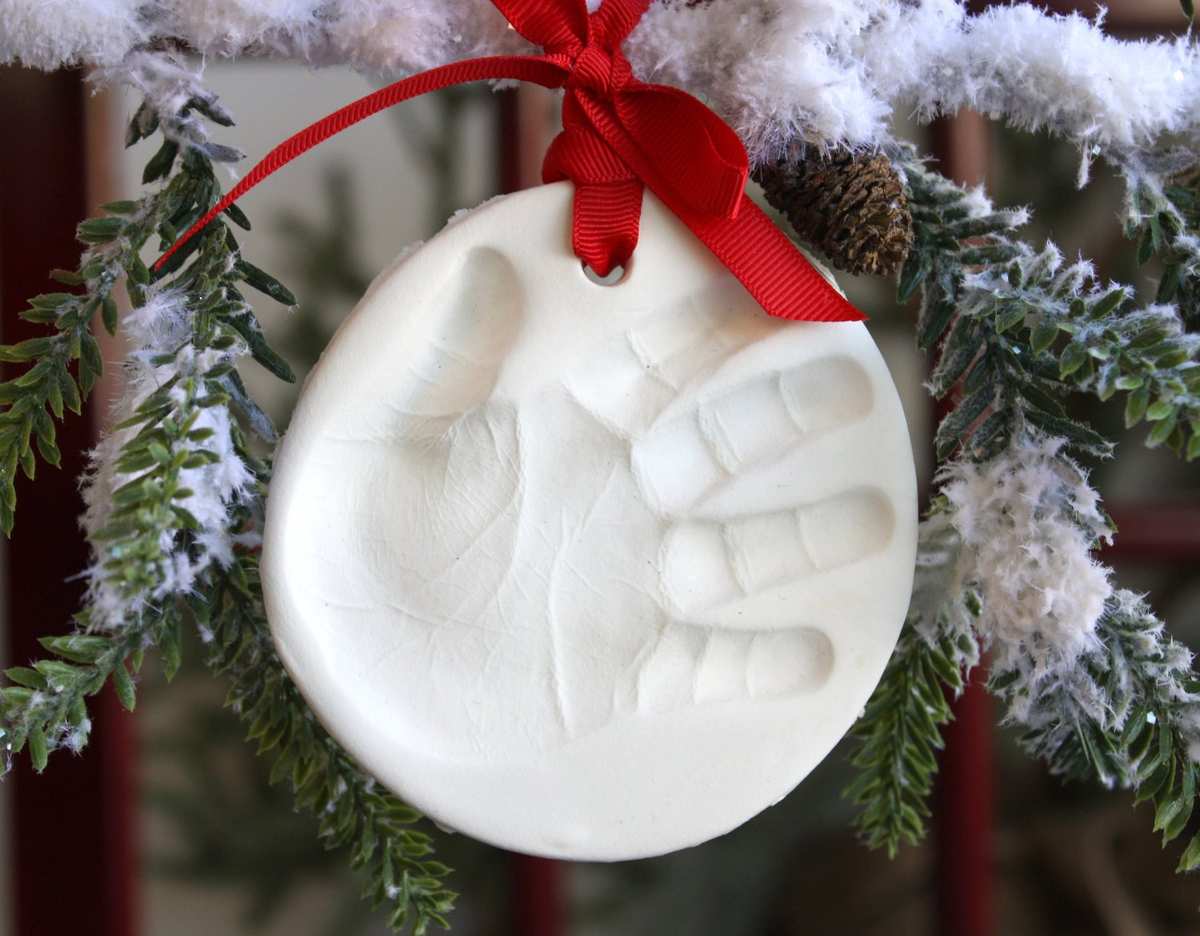 40 Baby Hand Christmas Ornaments for Precious Keepsakes