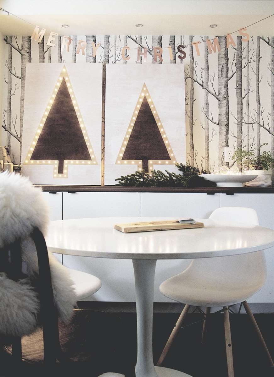 40 DIY Christmas Marquee Lights for a Glowing Holiday