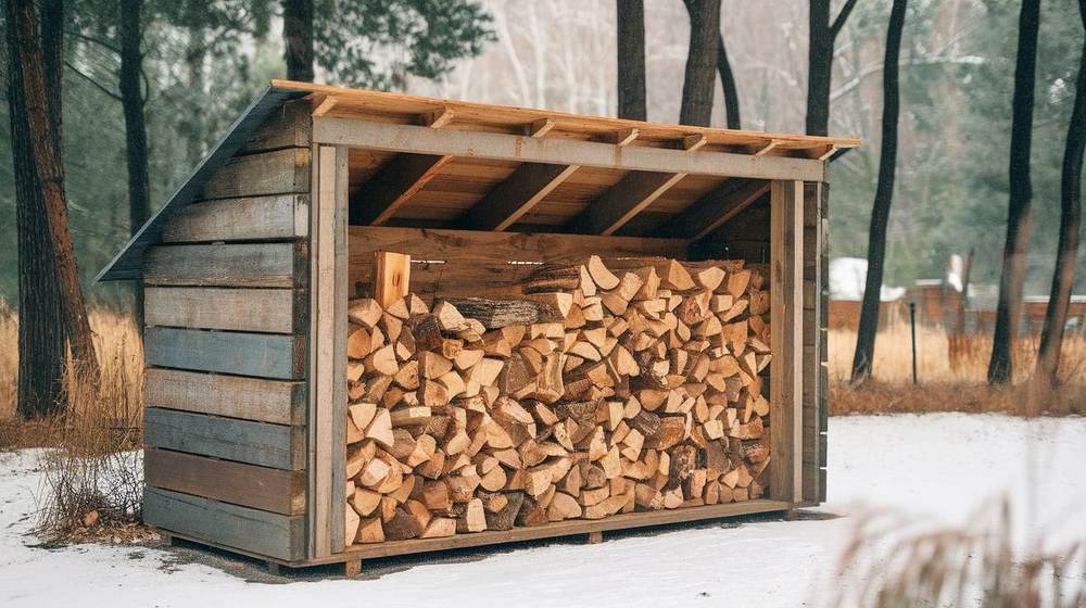 40 Firewood Storage Ideas for Winter