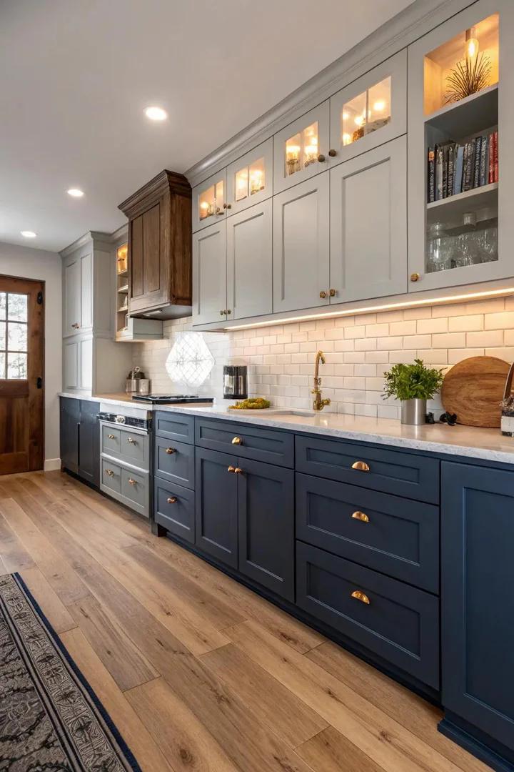 35+ Two Toned Kitchen Cabinets Ideas You'll Love