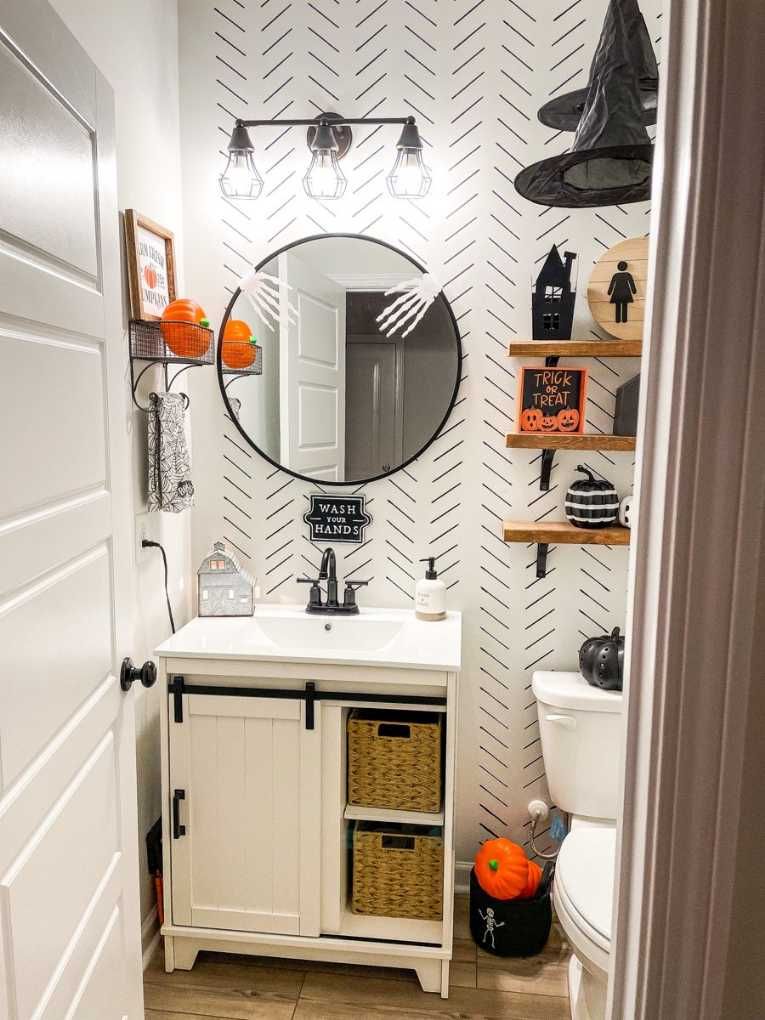 40+ Halloween Bathroom Ideas for a Spooky Makeover