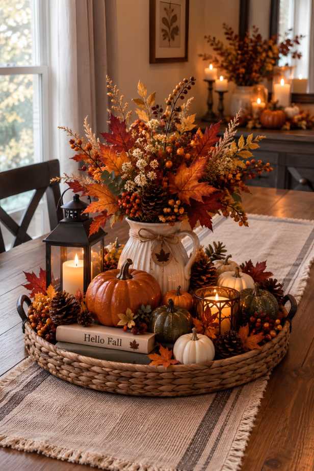 35+ Thanksgiving Centerpiece Ideas for a Beautiful Table